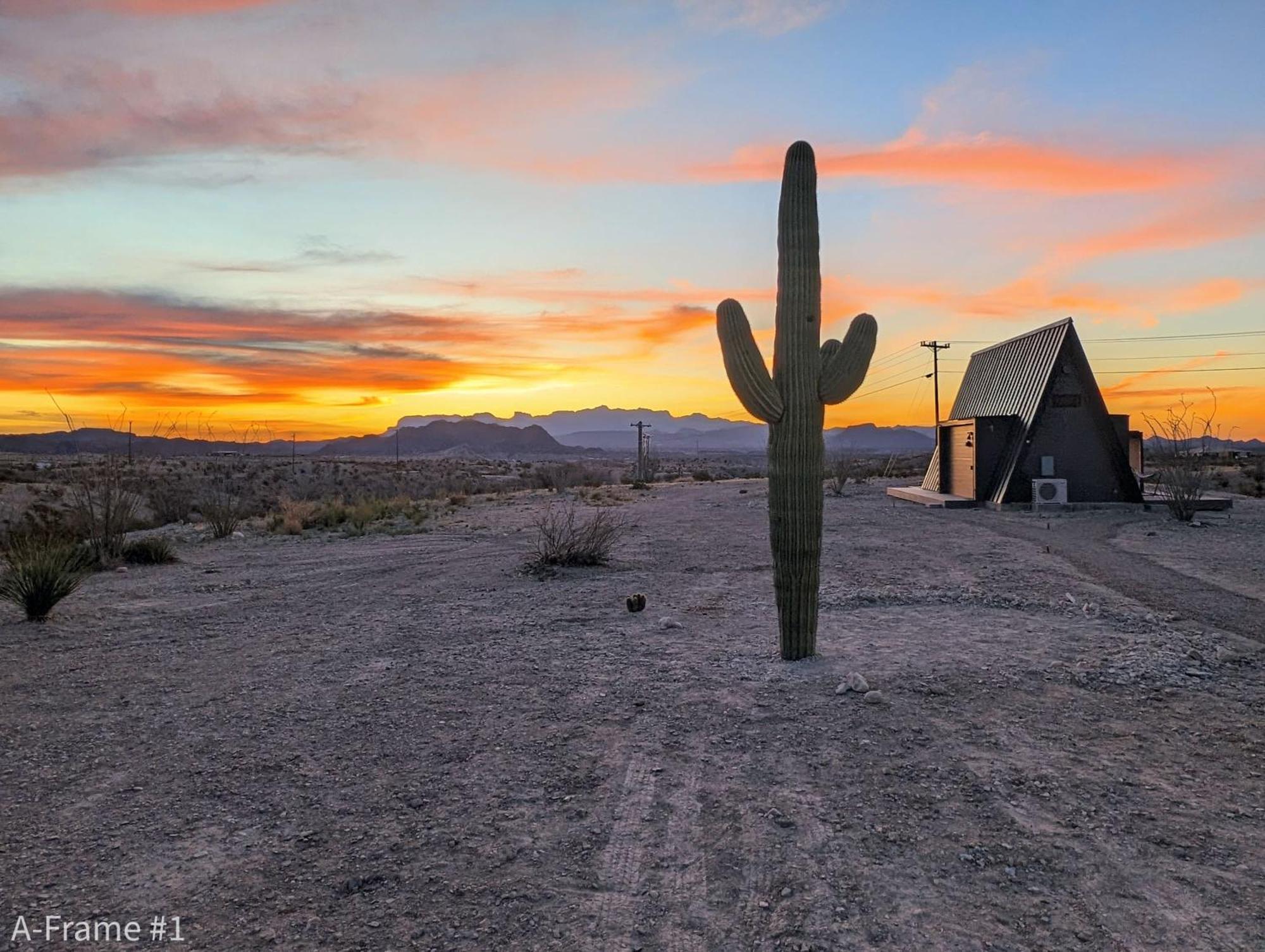 Stardust Big Bend Luxury A-Frame#5 Great Views Villa Terlingua Exterior photo