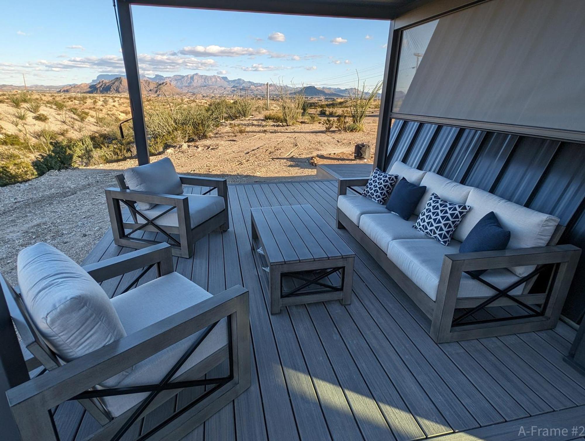 Stardust Big Bend Luxury A-Frame#5 Great Views Villa Terlingua Exterior photo