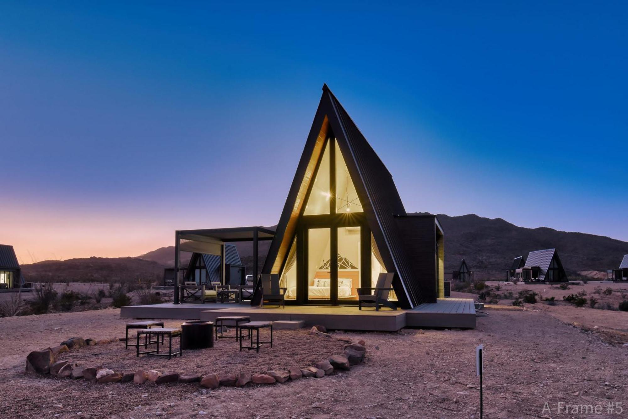 Stardust Big Bend Luxury A-Frame#5 Great Views Villa Terlingua Exterior photo