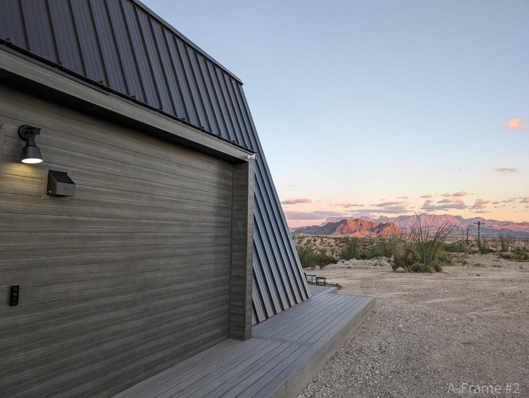 Stardust Big Bend Luxury A-Frame#5 Great Views Villa Terlingua Exterior photo