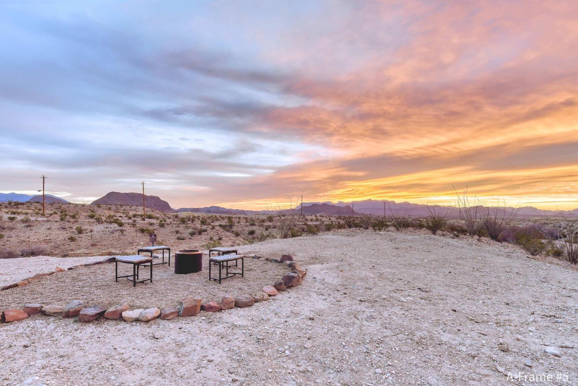 Stardust Big Bend Luxury A-Frame#5 Great Views Villa Terlingua Exterior photo